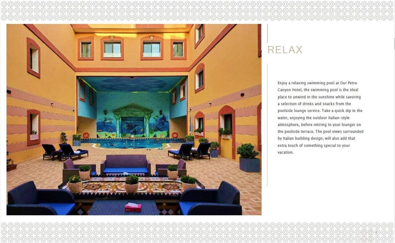Petra Canyon Hotel Ουάντι Μούσα Εξωτερικό φωτογραφία