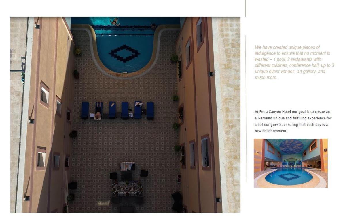 Petra Canyon Hotel Ουάντι Μούσα Εξωτερικό φωτογραφία